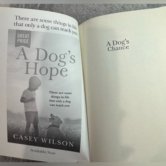 A Dog's Chance by Casey Wilson - Softcover Edition - Picture 6 of 8